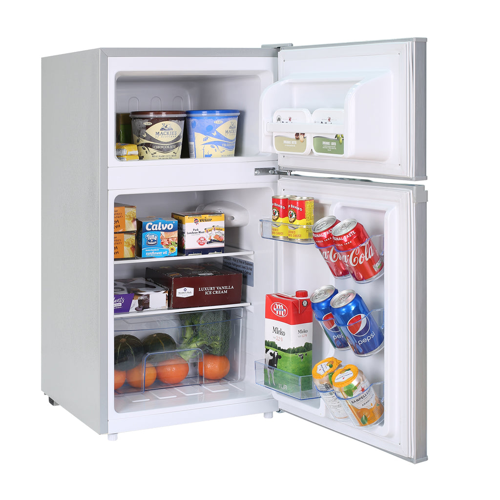 Silver 3.0 Cu.Ft Mini Refrigerator with Freezer N94478