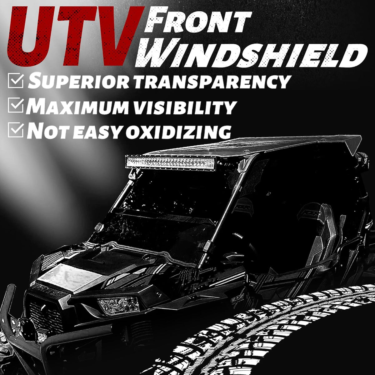 Clear Vented 3-IN-1 Windshield X904055