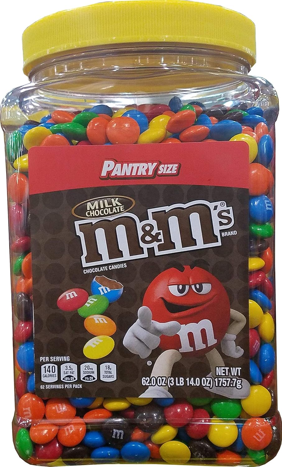 Milk Chocolate Candies, 62 Ounce (Pack of 6) P75366