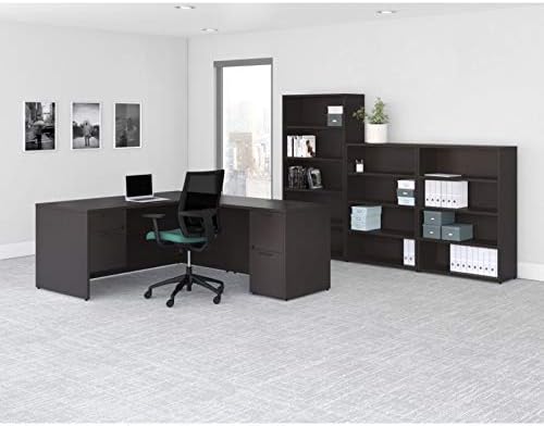 Espresso Laminate Bookcase M6108