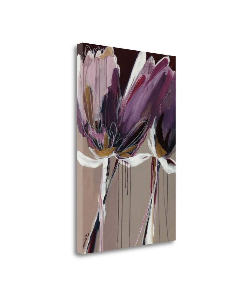 Aubergine Giclee Print on Gallery Wrap Canvas B148880