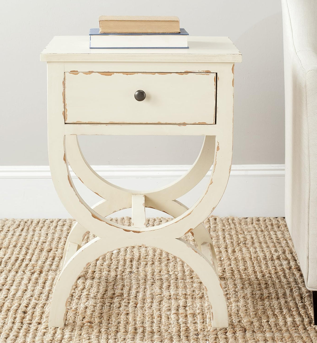Quartz Grey Accent Table E650