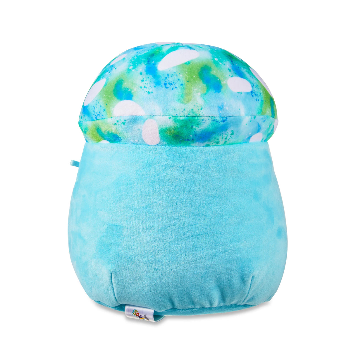 Teal Tie Dye Mushroom Plush Toy L8162