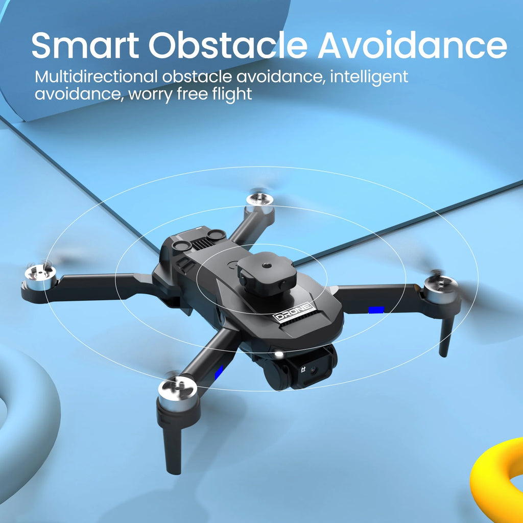 6K HD Camera Drone with 3 Batteries Black E410731