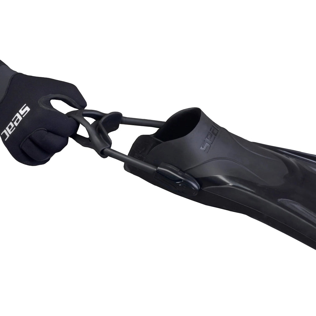 Black Medium/Large Scuba Fins I391