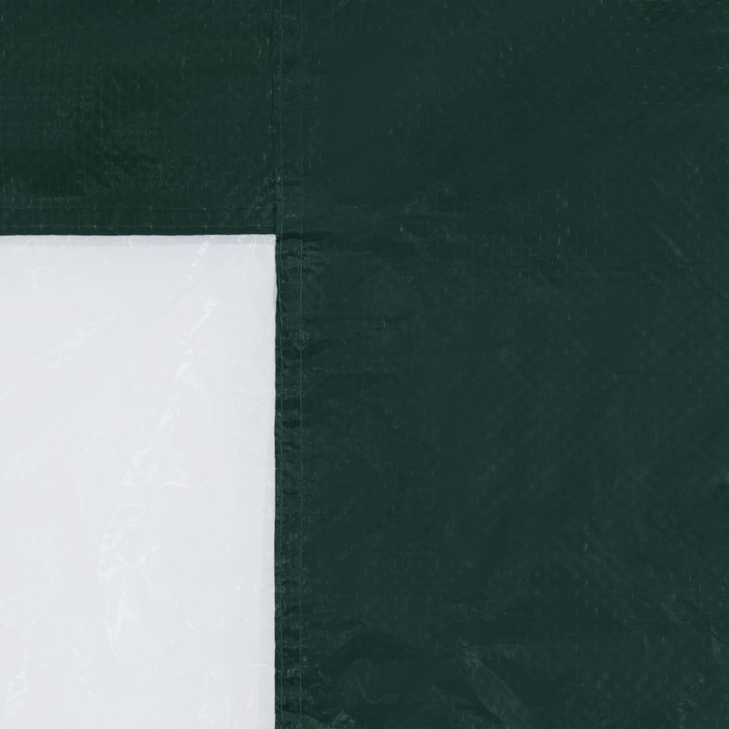 Green PE Party Tent Sidewall 2 pcs with Window J880