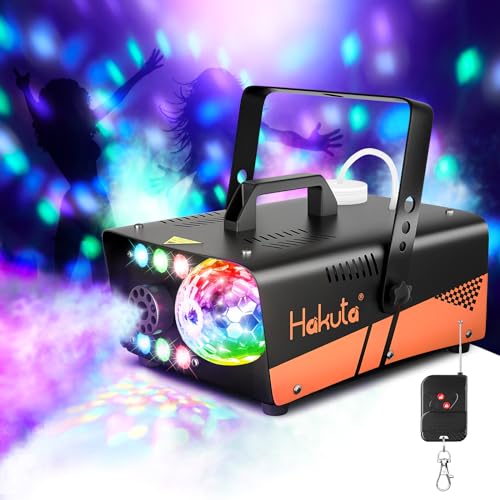 Fog Machine with Disco Ball Light and LED RGB Lights Z96815