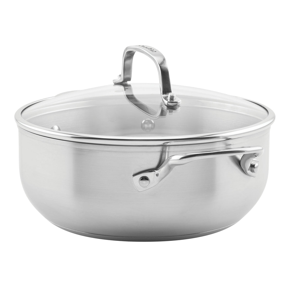 Stainless Steel 4qt Casserole with Lid T2529
