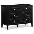 6 Drawer Dresser M75625
