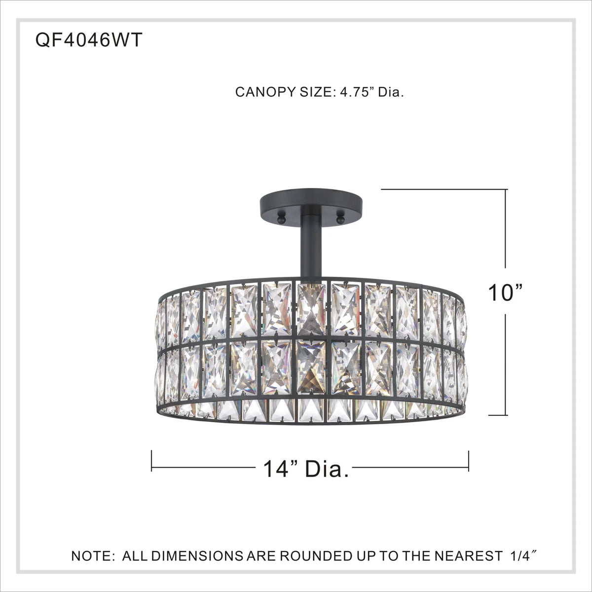 Semi-Flush Mount K890