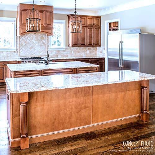 3 3/4-Inch W x 3 3/4-Inch D x 35 1/2-Inch H Alder Cabinet Column S7035