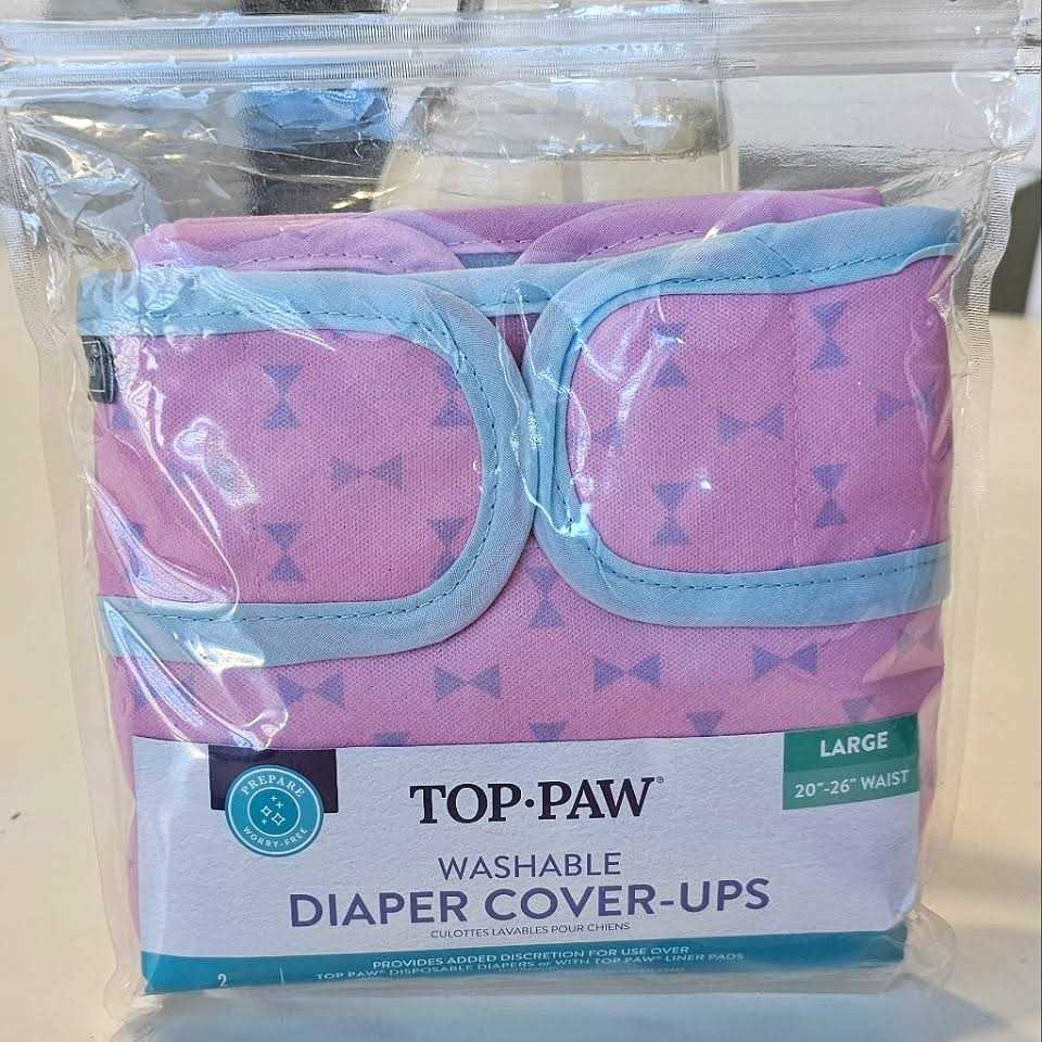 Washable Pink Diaper Cover Ups X452