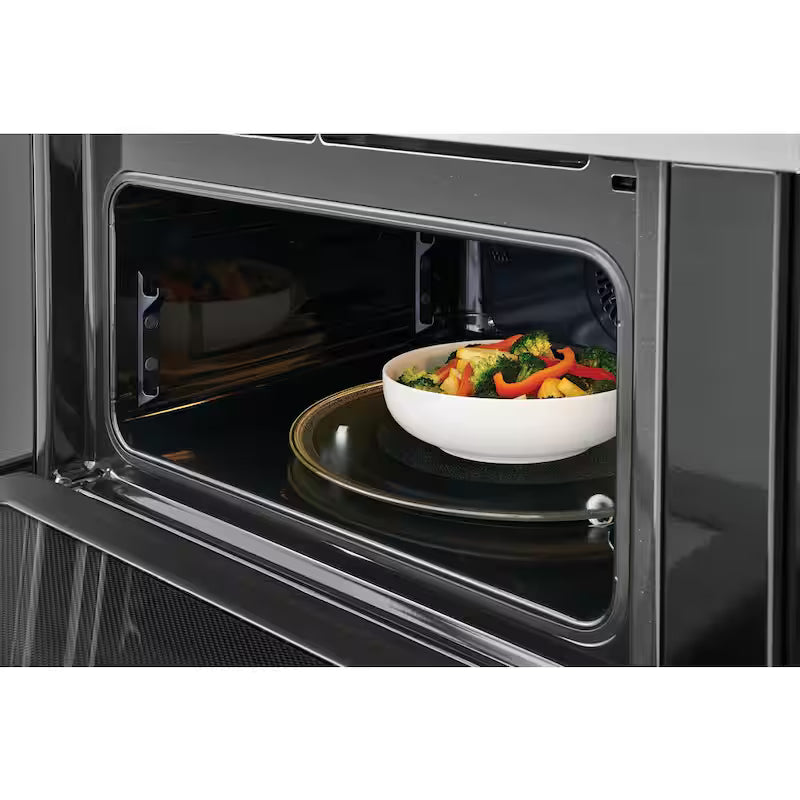 27 in. Electric Built-In Wall Oven and Microwave Combination with Total Convection in Stainless Steel S257355