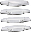 4pcs Chrome Exterior Door Handles C92695