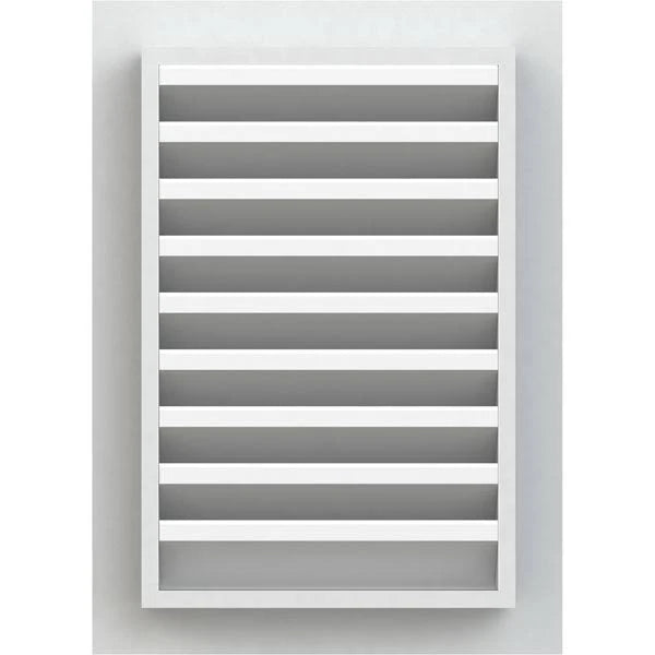 34x22W x 14x22H PVC Gable Vent Z76372