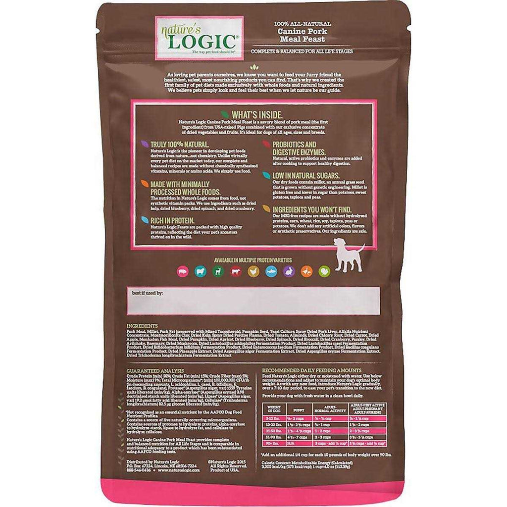Pork Meal Feast Dry Dog Food D872829