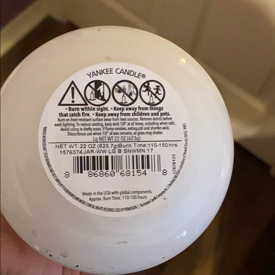 Snowman Candle I487327