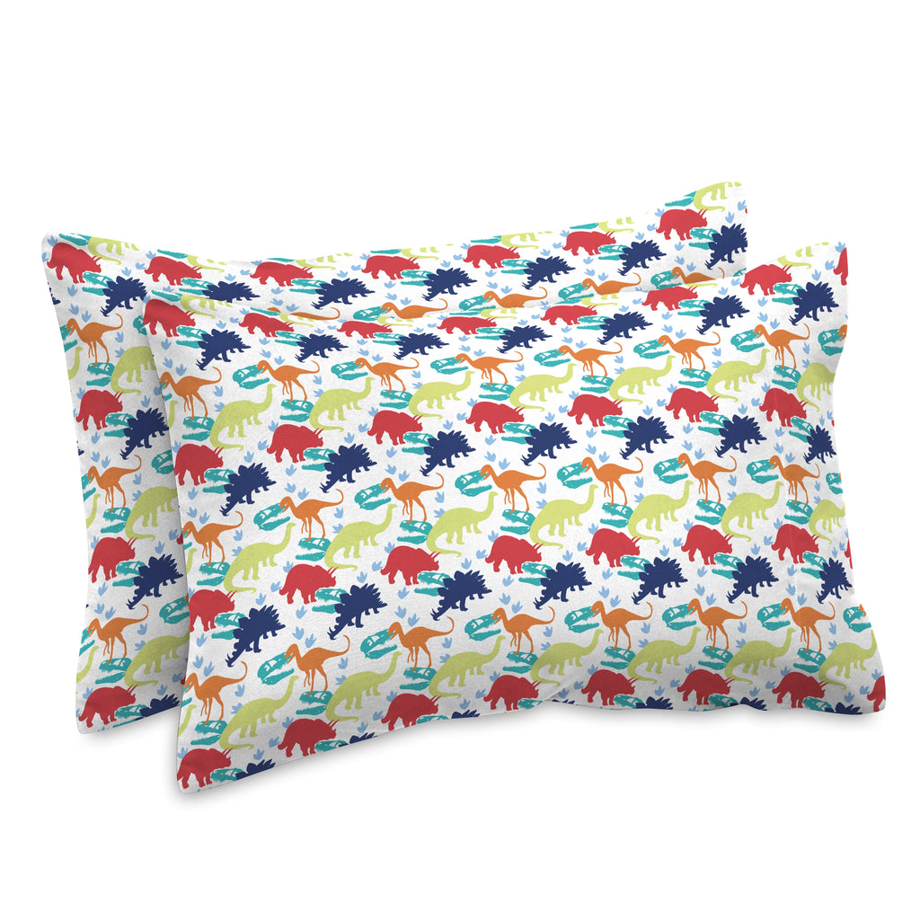 Blue Dinosaur Polyester Microfiber Twin 3 Pieces Sheet Sets G444067