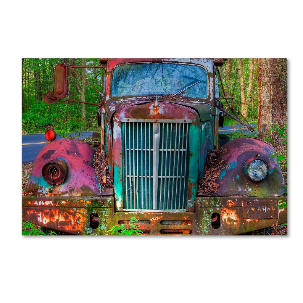 Bob Rouse Tow Truck Front Canvas K1381