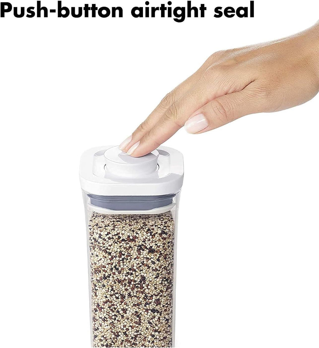 1.7 Qt Rectangle Airtight Food Storage Container Set of 4 Y7712