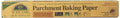Unbleached Silicone Parchment Paper Roll (12 Pack) P273665