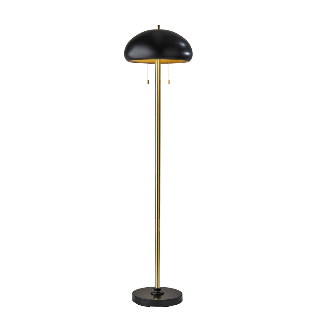 Black Cap Floor Lamp J7545