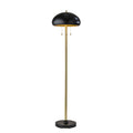 Black Cap Floor Lamp J7545