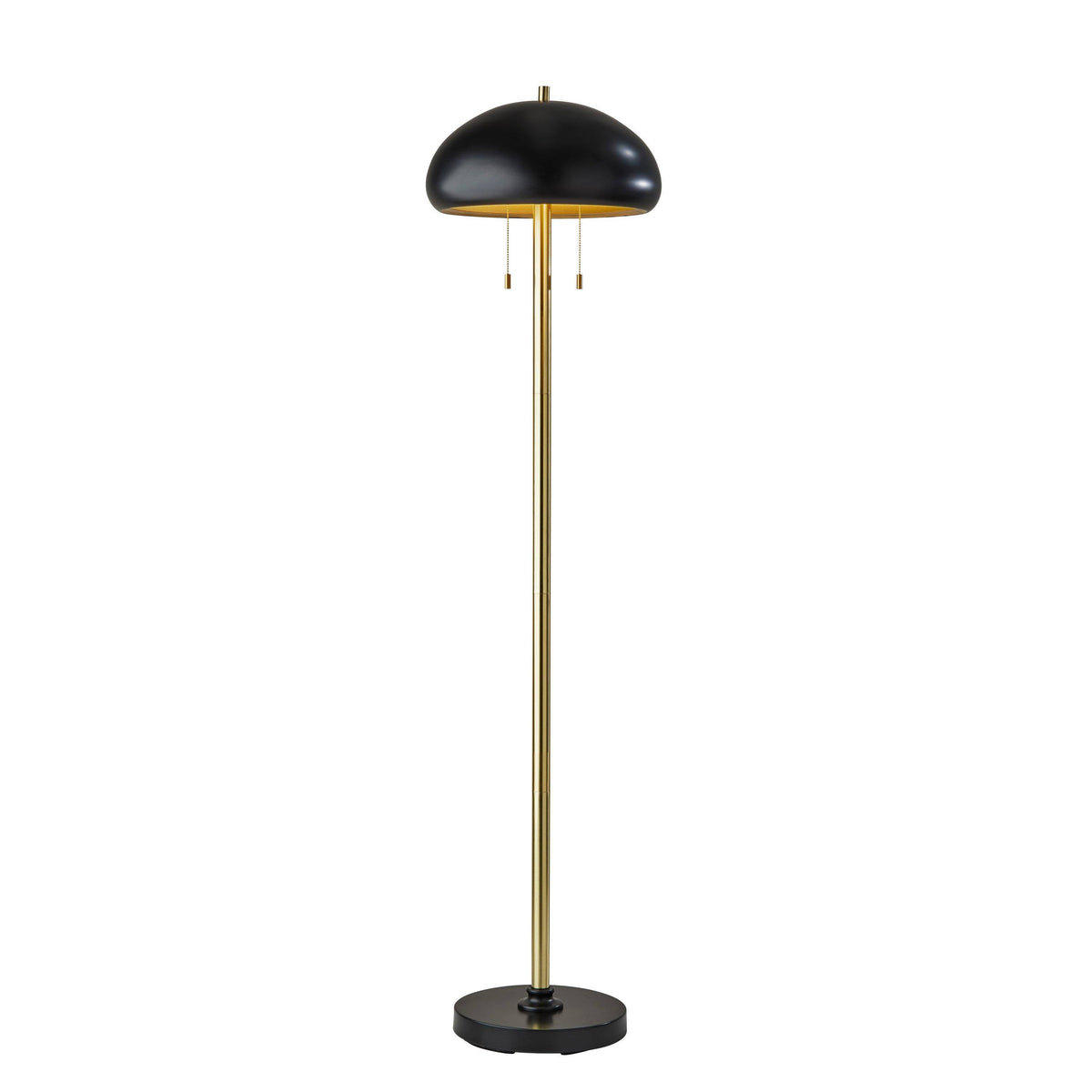 Black Cap Floor Lamp J7545