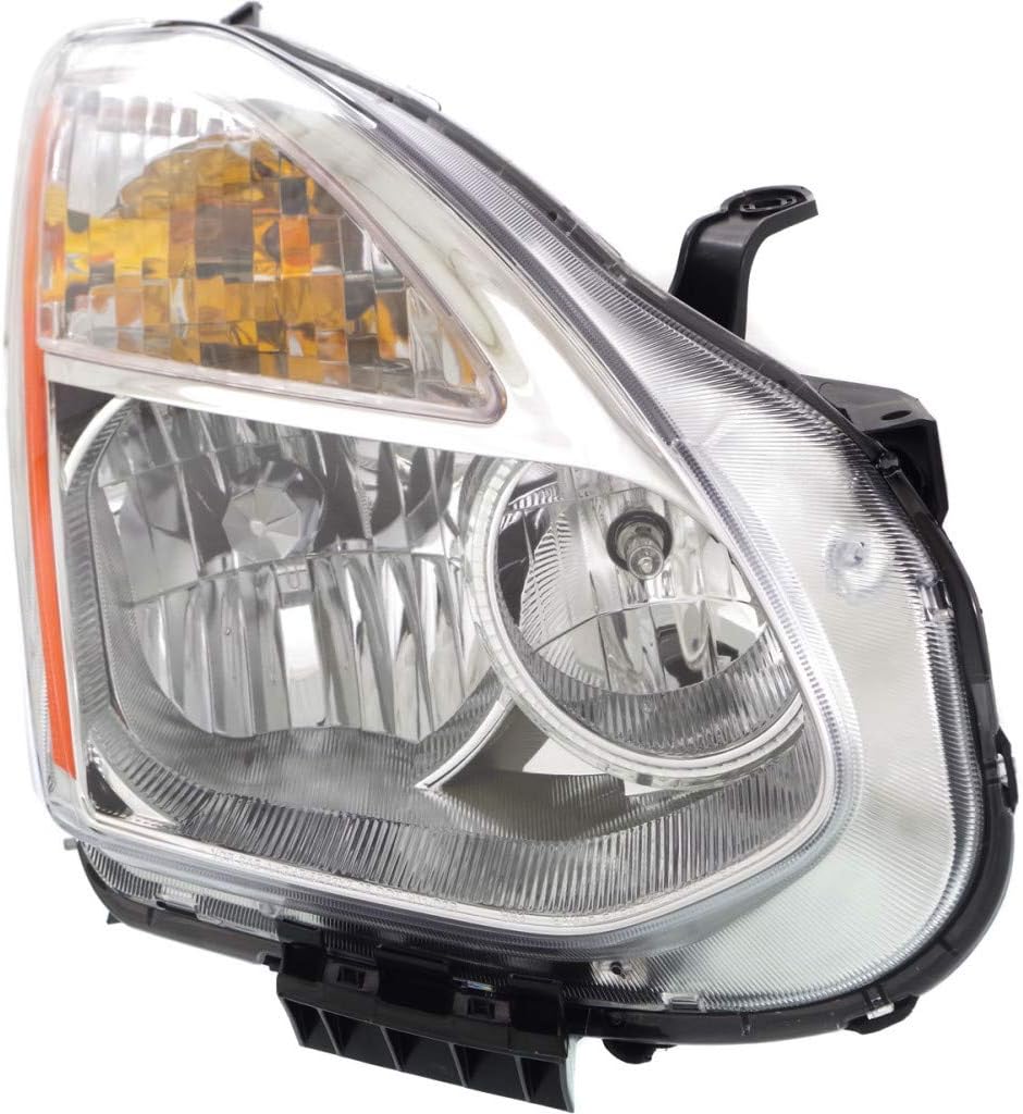 Passenger Side Halogen Headlight Assembly for Nissan Rogue 08 S5479