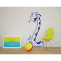 Pastel Orange 36in Height Wall Ruler Decal B265447
