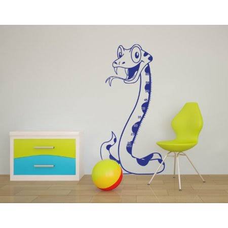 Pastel Orange 36in Height Wall Ruler Decal B265447