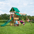 All Cedar Wood Playset Swing Set O632325