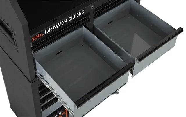 36″ 12-Drawer Tool Chest and Rolling Cabinet Combo, Black Z2571