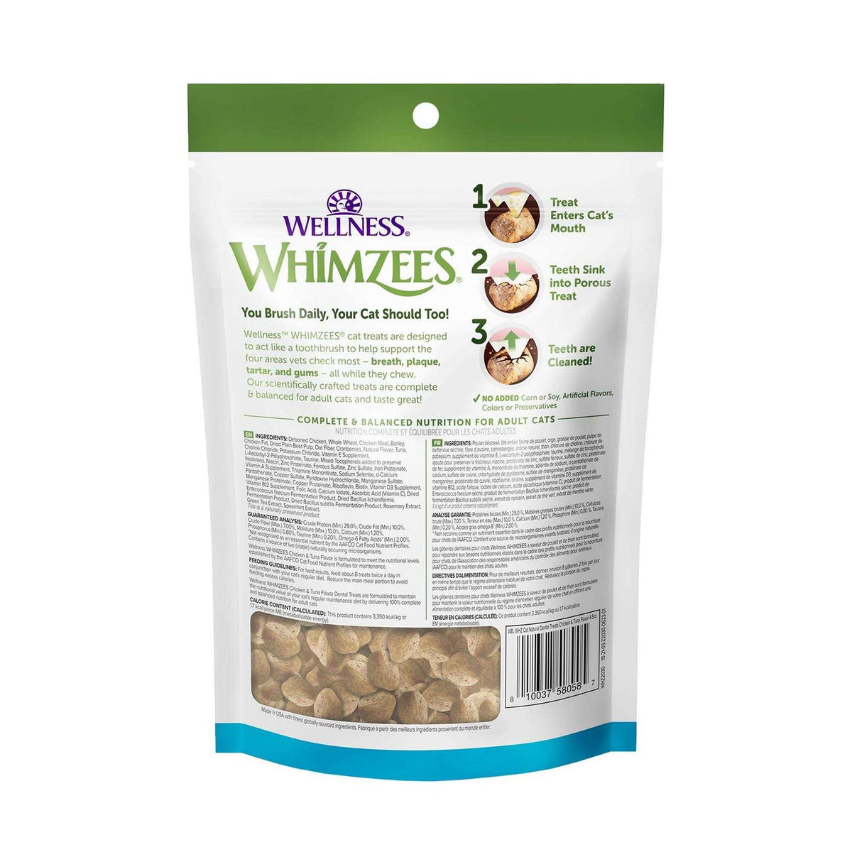 Natural Dental Chicken Cat Treats N684