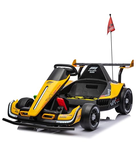 24V Rechargeable Ride-On Toy with LED Lights and Adjustable Seat Z165