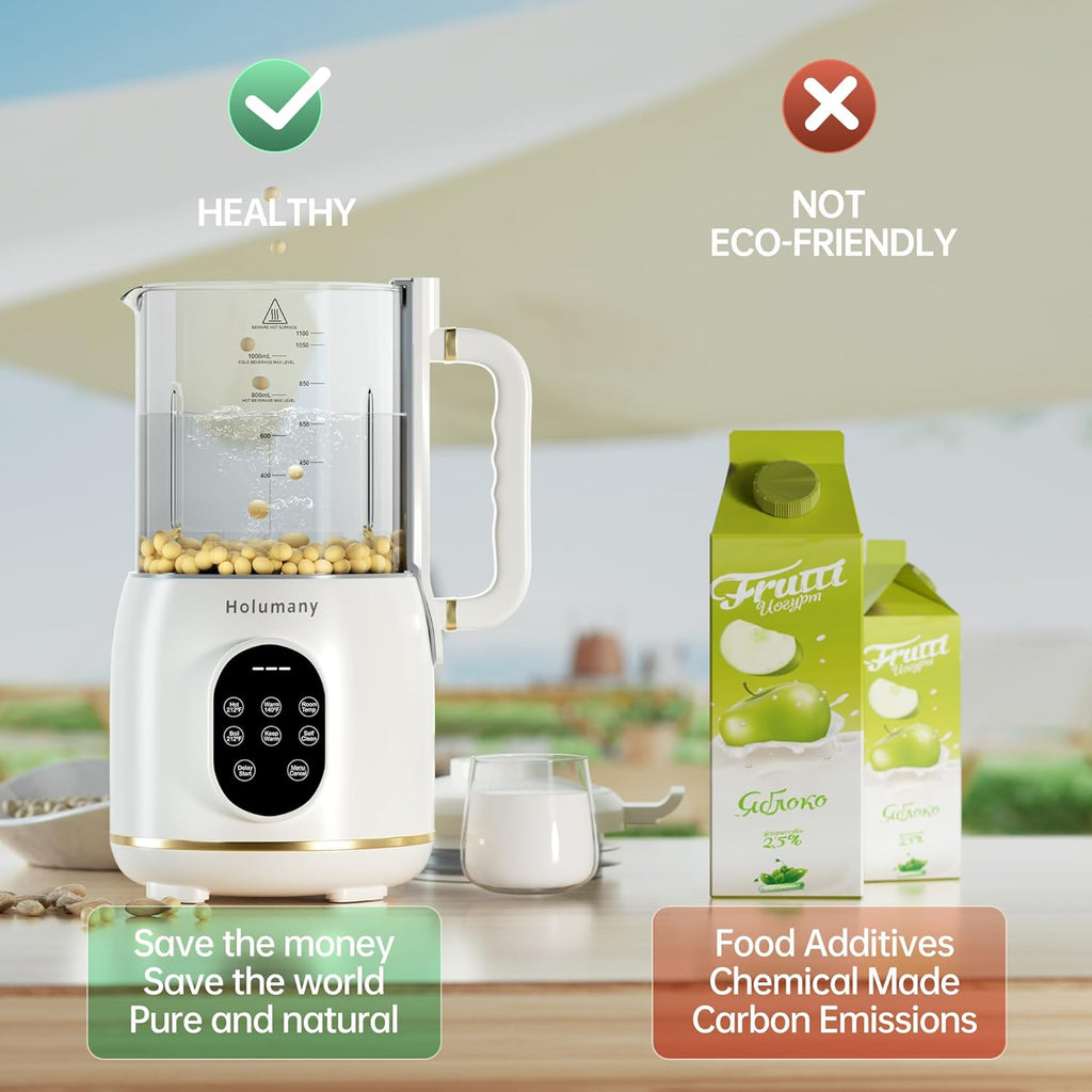 35oz Automatic Soy Milk Maker (White) Z312974