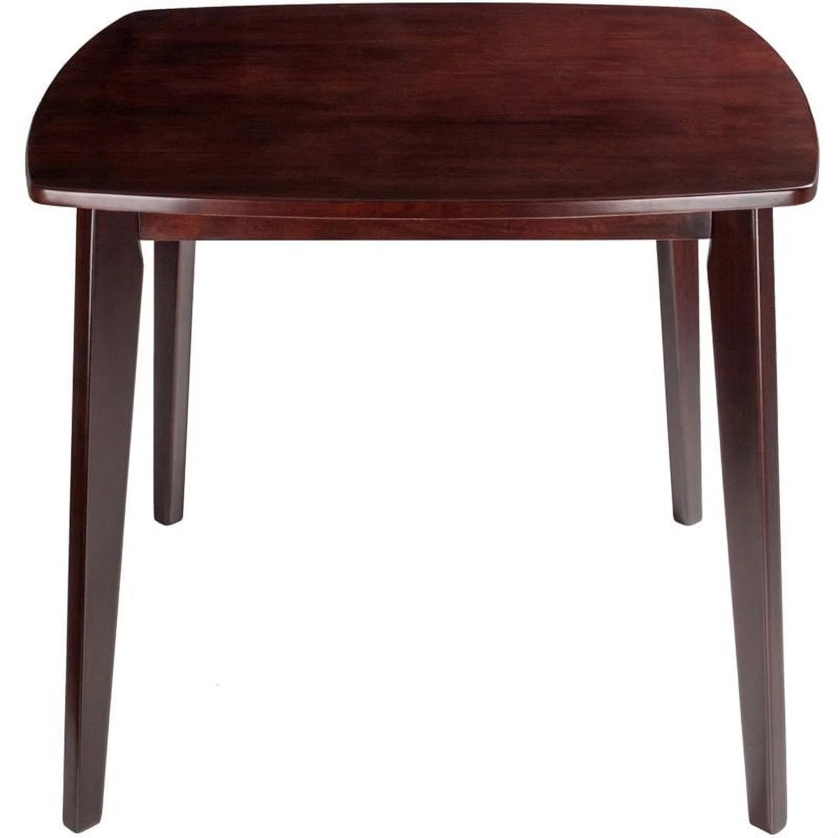 34" Square Solid Wood Dining Table in Walnut D394