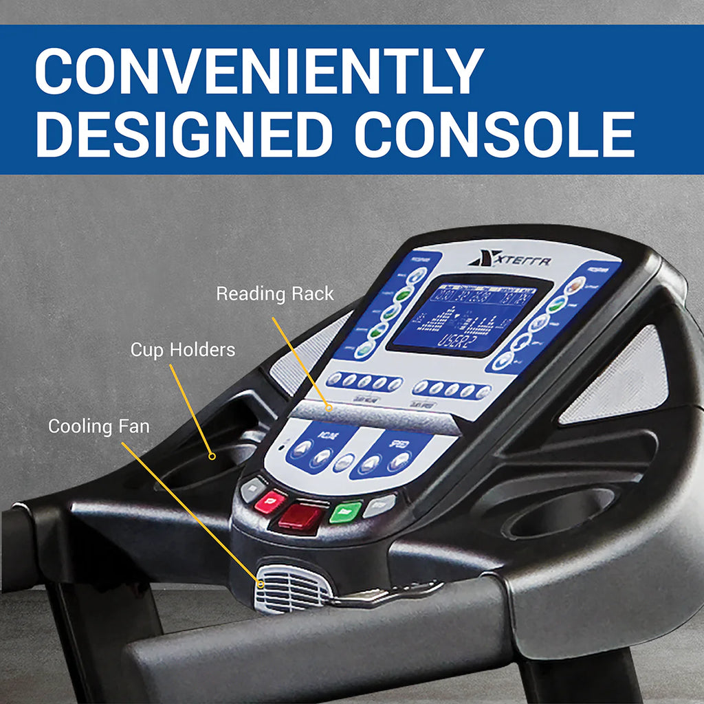 Folding Treadmill with Heart Rate Chest Strap O6610