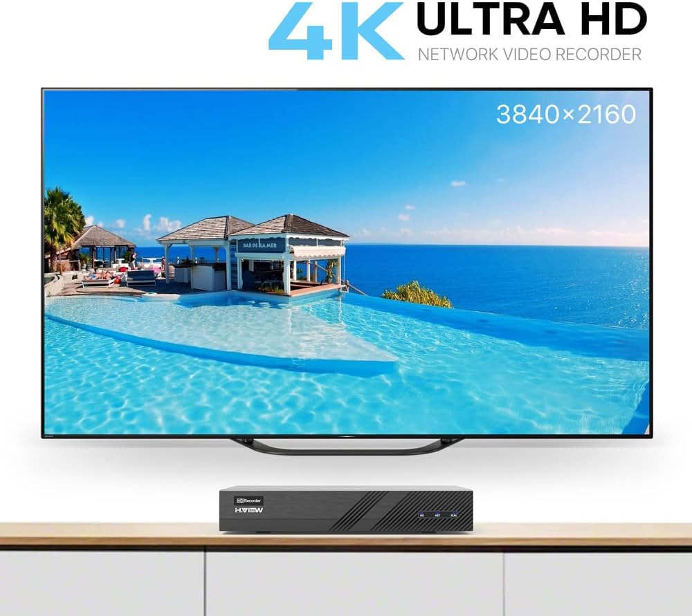 8 Channel 4K POE NVR Recorder Q20850