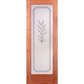 Unfinished Mahogany Interior Door Slab B83638