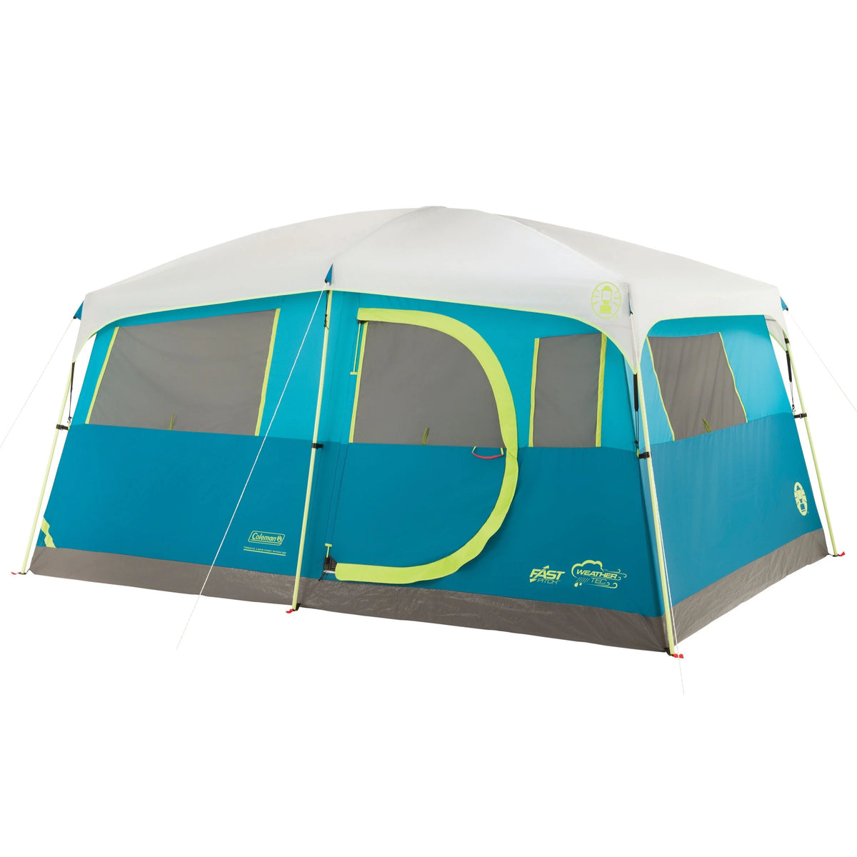 8-Person Light Blue Cabin Camping Tent G1181