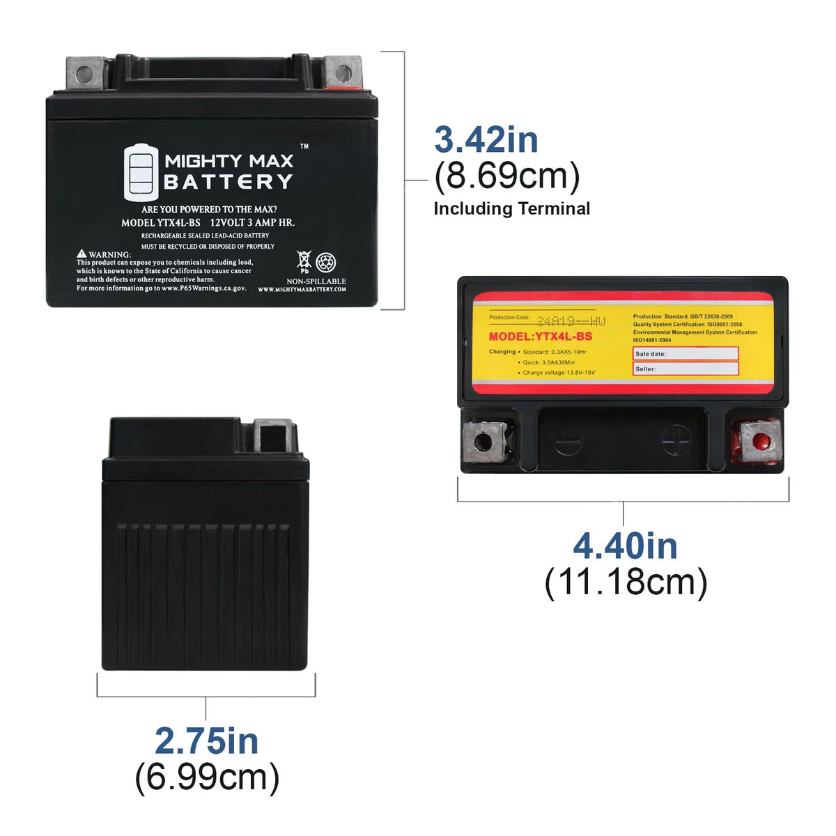 SLA Replacement Battery L20102