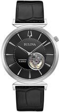Men's Classic Regatta Slim Automatic Leather Strap Watch R669