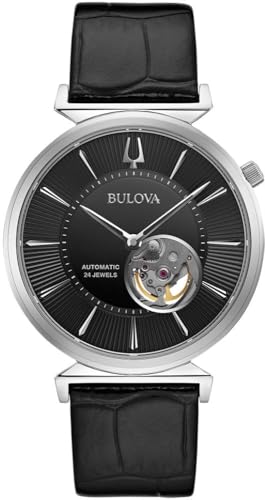 Men's Classic Regatta Slim Automatic Leather Strap Watch R669