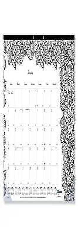 2PK 22 x 17 12-Month Desk Pad Calendar F540189
