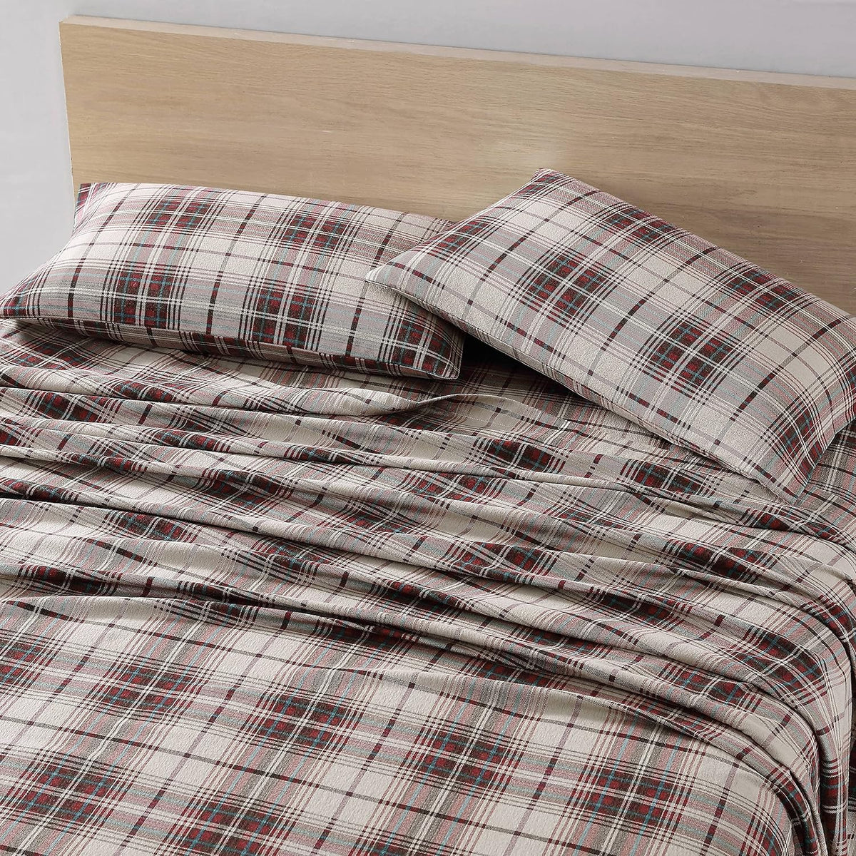 Queen Cotton Flannel Bedding Set A423755