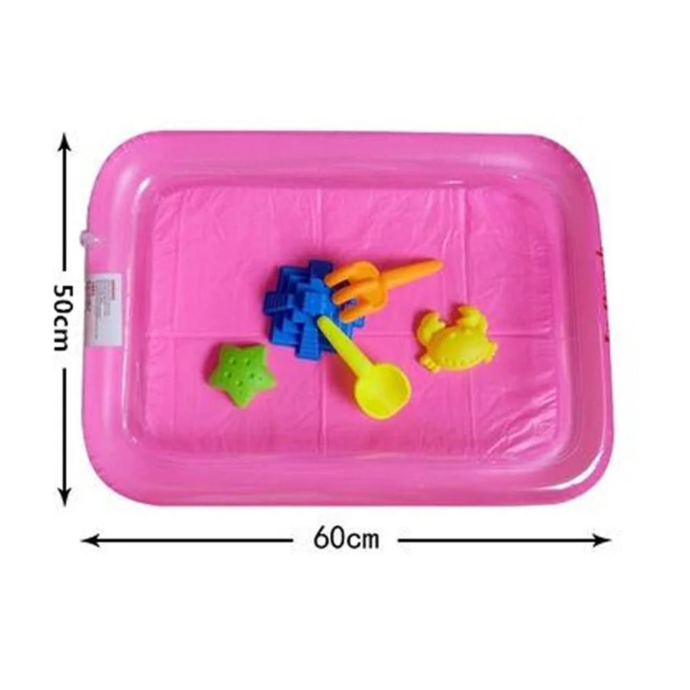 Pink Inflatable Sand Toy Tray G602378
