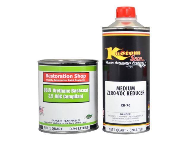 White Low VOC Urethane Auto Body Paint Kit H98663