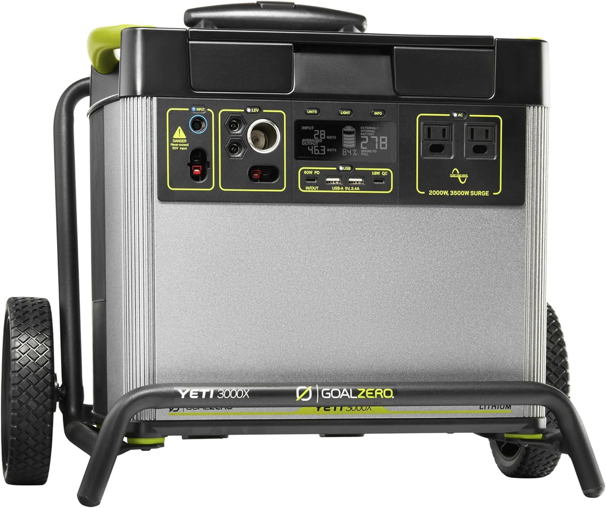 Portable Power Station 2982Wh Lithium Battery 2000 Watt V950199