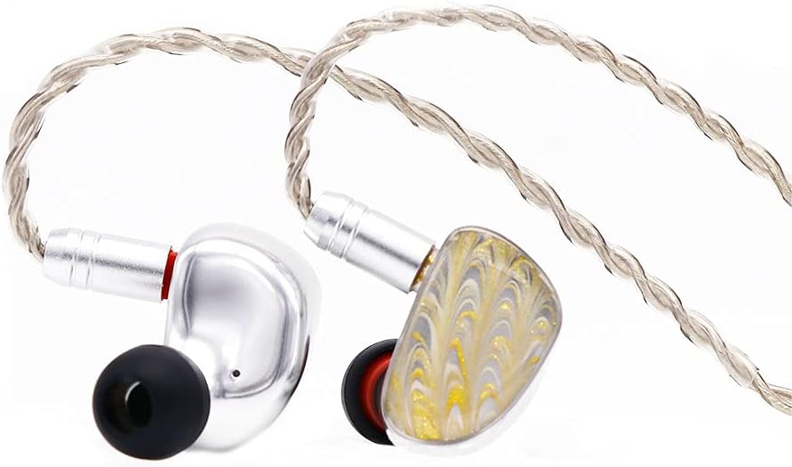 10mm Graphene Driver In-Ear Earphone IEM with Detachable 2 pin OCC Cable N81119